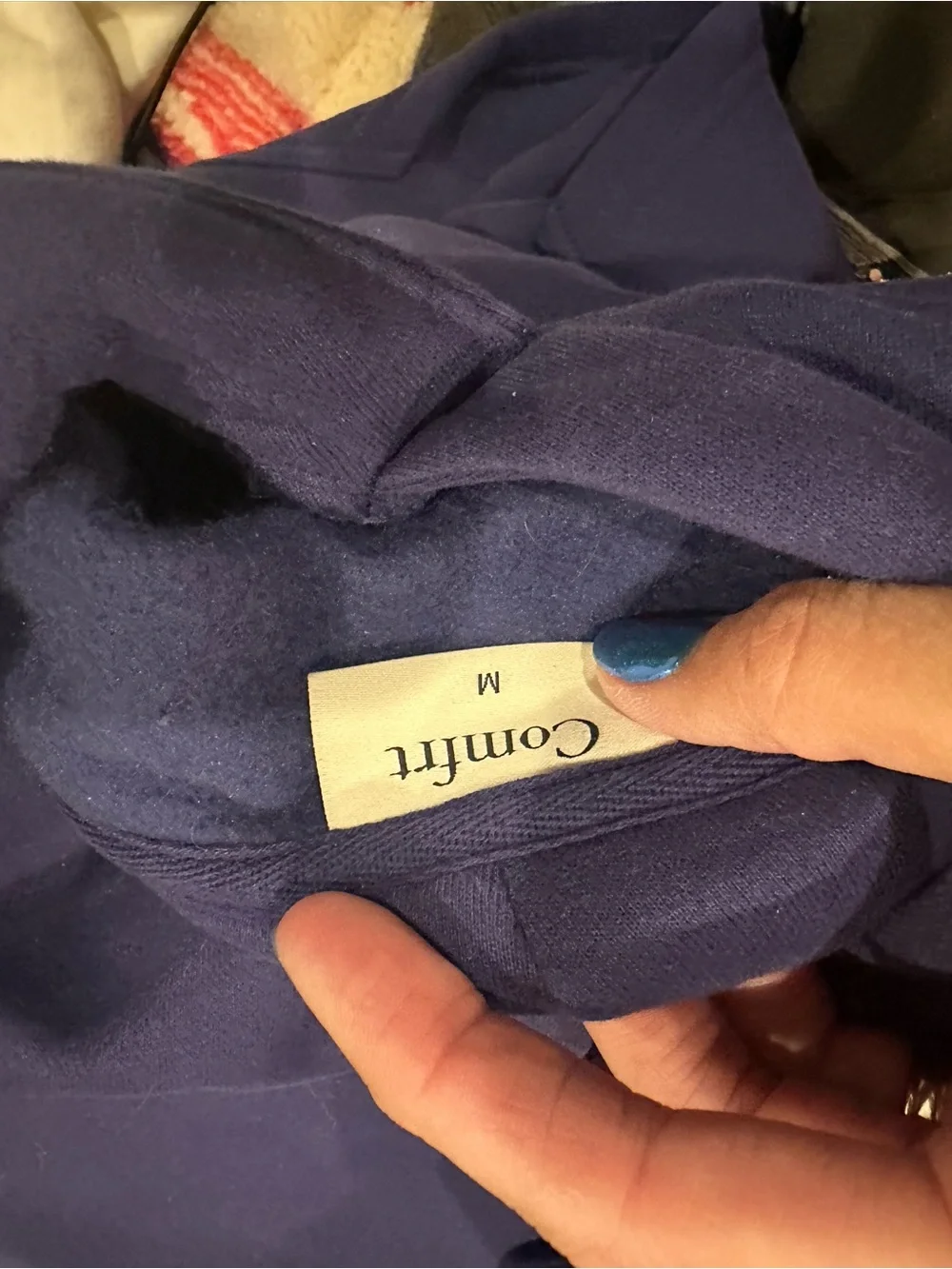 Comfrt comfortable navy